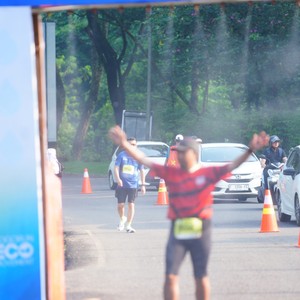 Race photo from BOGORUN 2026