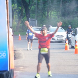 Race photo from BOGORUN 2026