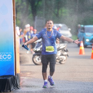 Race photo from BOGORUN 2026