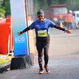 Race photo from BOGORUN 2026