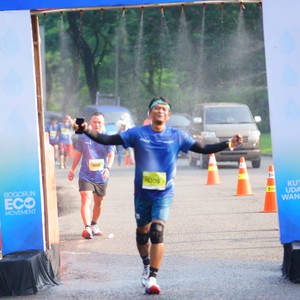 Race photo from BOGORUN 2026