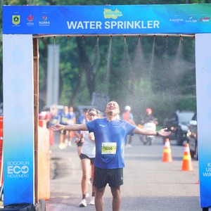 Race photo from BOGORUN 2026