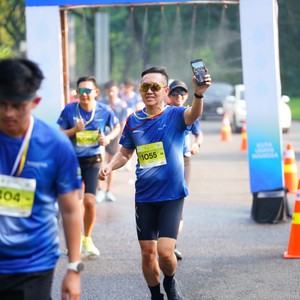 Race photo from BOGORUN 2026