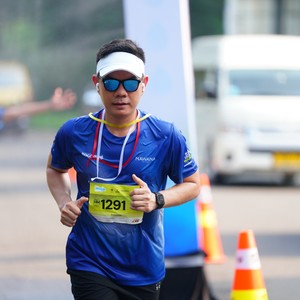 Race photo from BOGORUN 2026