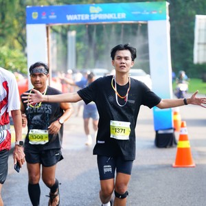 Race photo from BOGORUN 2026