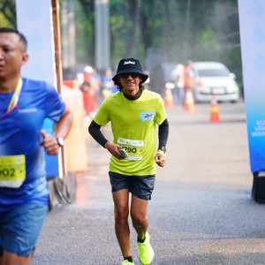 Race photo from BOGORUN 2026