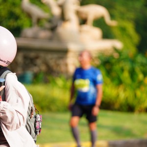 Race photo from BOGORUN 2026