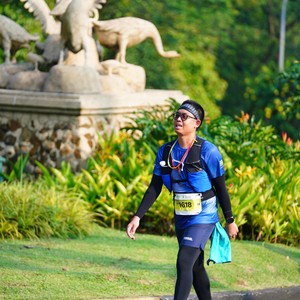 Race photo from BOGORUN 2026