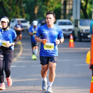 Race photo from BOGORUN 2026