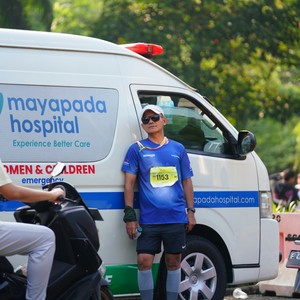 Race photo from BOGORUN 2026