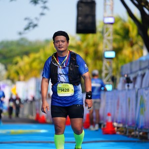 Race photo from BOGORUN 2026