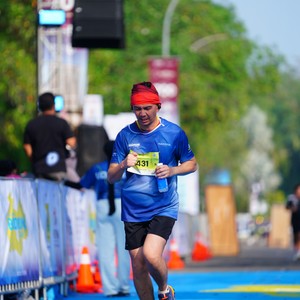 Race photo from BOGORUN 2026