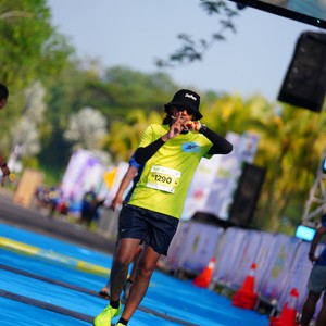 Race photo from BOGORUN 2026