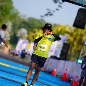 Race photo from BOGORUN 2026