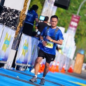 Race photo from BOGORUN 2026
