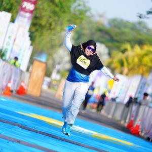 Race photo from BOGORUN 2026