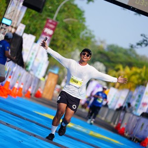 Race photo from BOGORUN 2026