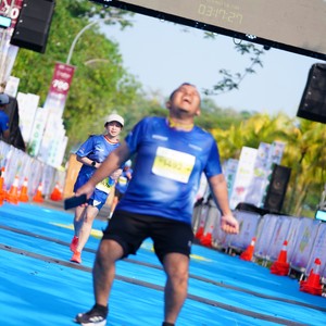 Race photo from BOGORUN 2026
