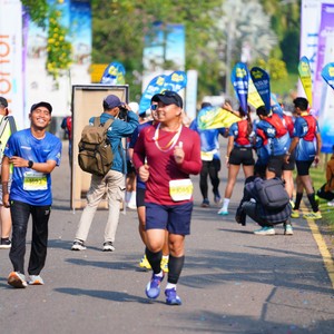 Race photo from BOGORUN 2026