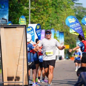 Race photo from BOGORUN 2026