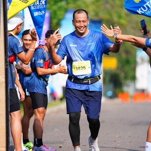 Race photo from BOGORUN 2026
