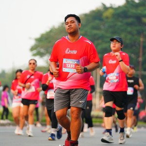 Race photo from SMARTFREN RUN 2026