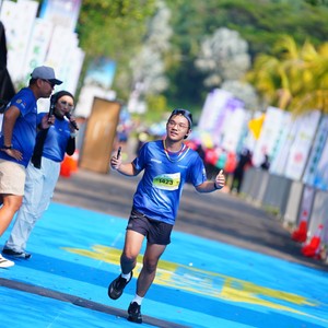 Race photo from BOGORUN 2026