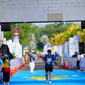 Race photo from BOGORUN 2026