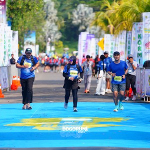 Race photo from BOGORUN 2026