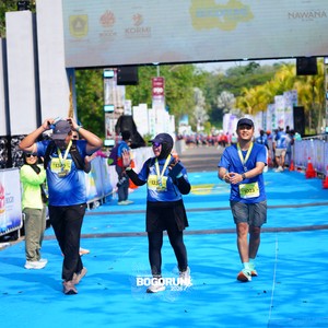 Race photo from BOGORUN 2026