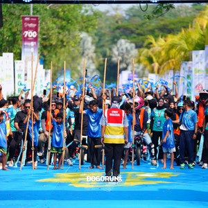 Race photo from BOGORUN 2026