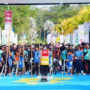 Race photo from BOGORUN 2026