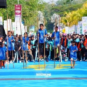 Race photo from BOGORUN 2026