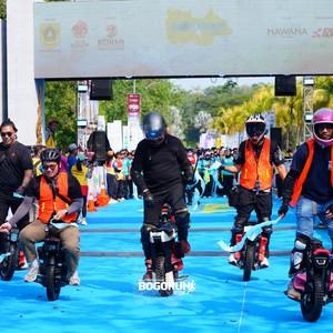 Race photo from BOGORUN 2026