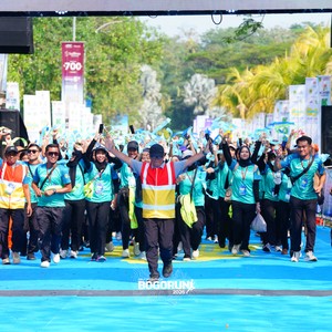 Race photo from BOGORUN 2026