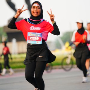 Race photo from SMARTFREN RUN 2026