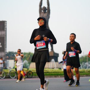 Race photo from SMARTFREN RUN 2026