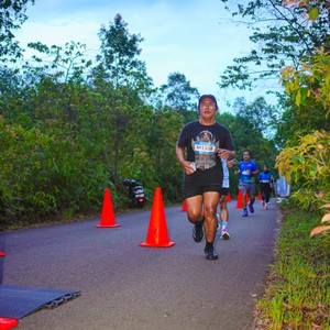 Race photo from Belitung Multisport Festival