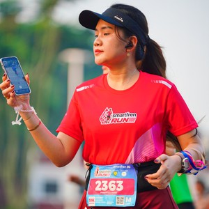 Race photo from SMARTFREN RUN 2026