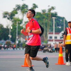 Race photo from SMARTFREN RUN 2026