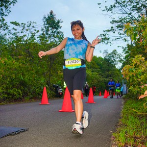 Race photo from Belitung Multisport Festival