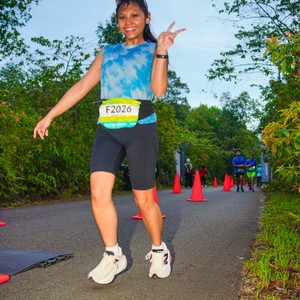 Race photo from Belitung Multisport Festival