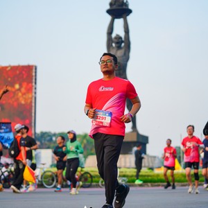 Race photo from SMARTFREN RUN 2026