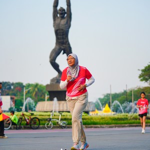 Race photo from SMARTFREN RUN 2026