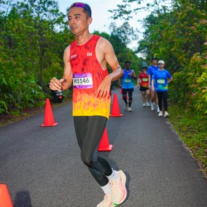 Race photo from Belitung Multisport Festival