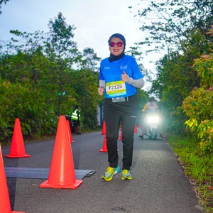 Race photo from Belitung Multisport Festival