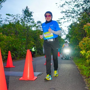 Race photo from Belitung Multisport Festival