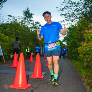 Race photo from Belitung Multisport Festival