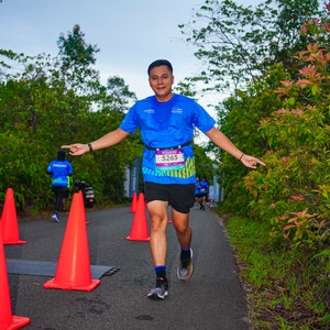Race photo from Belitung Multisport Festival