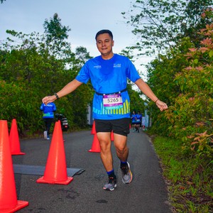 Race photo from Belitung Multisport Festival